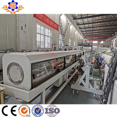 55Kw PVC Pipe Extrusion Line Wasted Water And Sewage Pipe Double Screw Extrusion Machine
