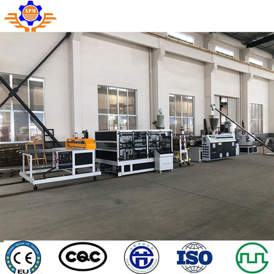 PVC ASA Three Layers Plastic Tile Extrusion Line Glazed Roof Tile Making Machine