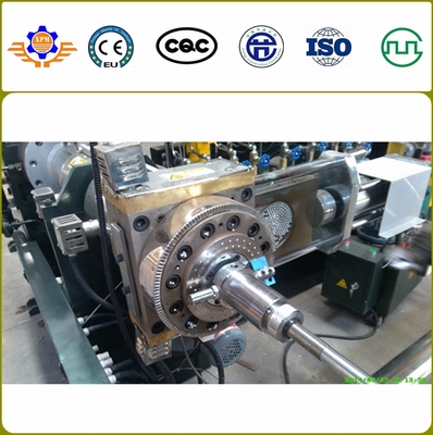 200 - 800kg/H PVC Granules Extrusion Line PVC Pelletizing Machine Hot Mold Cutting
