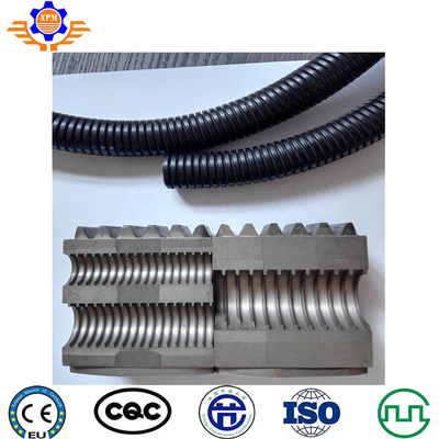 Plastic Corrugated Pipe Making Machine 60Kg/H HDPE Conduit Making Line