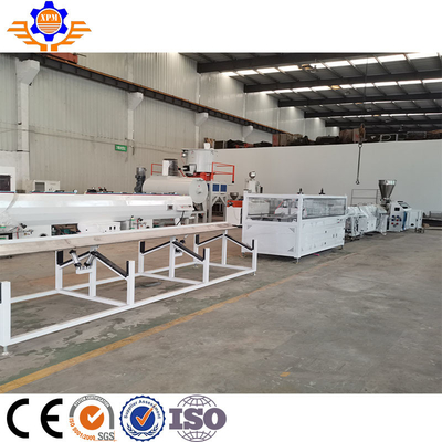 PVC Pipe Extrusion Line Double Screw 220 - 415V Input Voltage