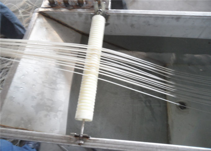 Máquina de granulagem plástica dos flocos dobro dos PP da fase com único parafuso 0